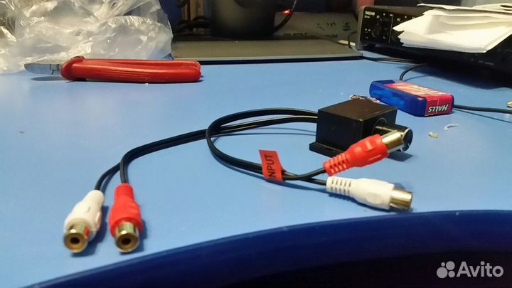 Регутятор бас громкость универсальный RCA