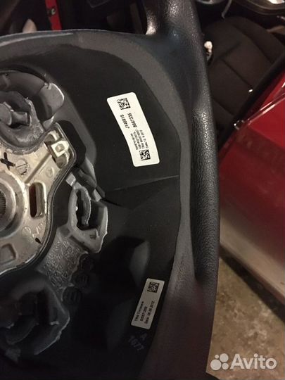 Подушка bmw f20 f30, руль в подарок