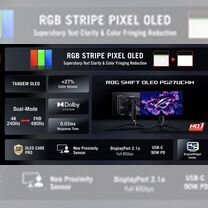 Asus ROG Swift oled PG27ucwm 4K RGB Tandem, Москва