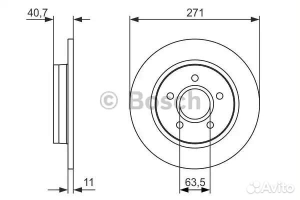 Диск тормозной