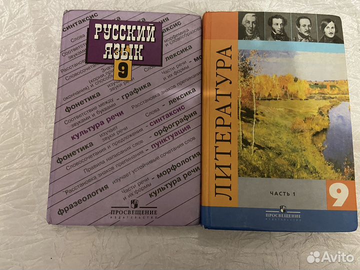 Книги школьные 9 класс