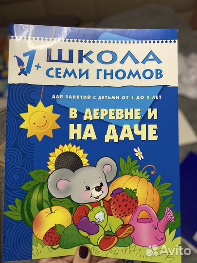 Развивающие книги 1+ Школа семи гномов