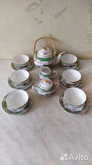 Сервиз 15предм.без короб.есть недочет. В описание