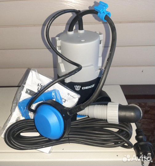 Насос дренажный Deko DWP-600P, поплавок, 220В, 600