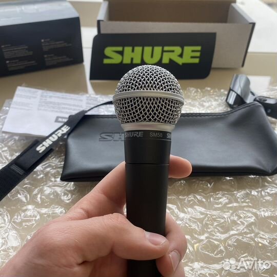 Микрофон shure sm58 оригинал новый