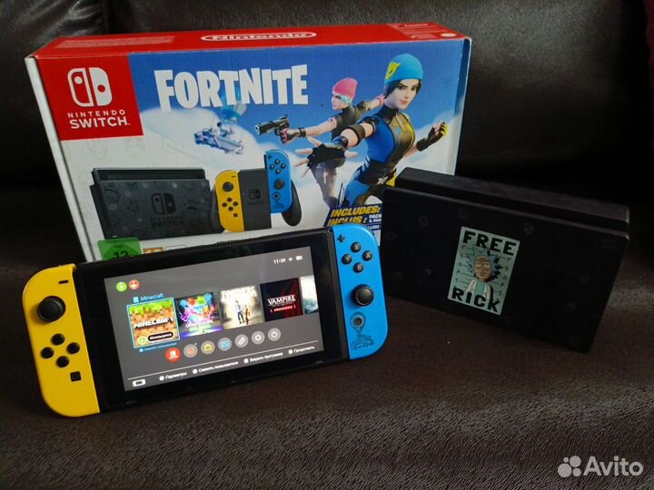 Nintendo switch oled прошитая