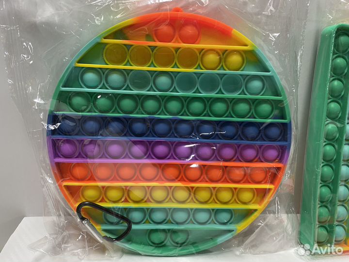 Антистресс Поп ит.Большой размер с карабином