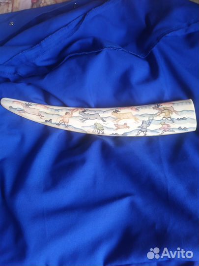 Имитация клыка моржа