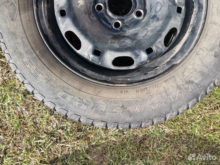 Комплект летних колес r14