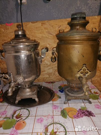 Самовар на дровах СССР