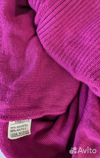 Платье вязаное 70% шерсть р.44