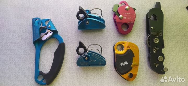 Блок-ролик, жумар, десантер и т.д