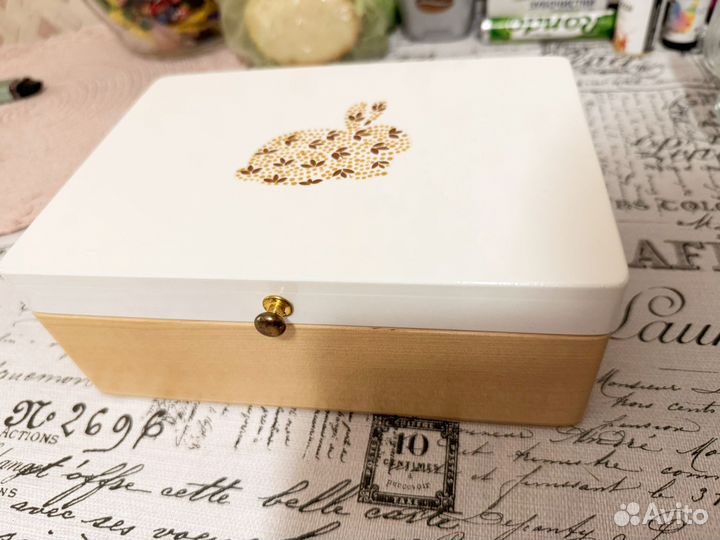 Шкатулка для украшений дерево