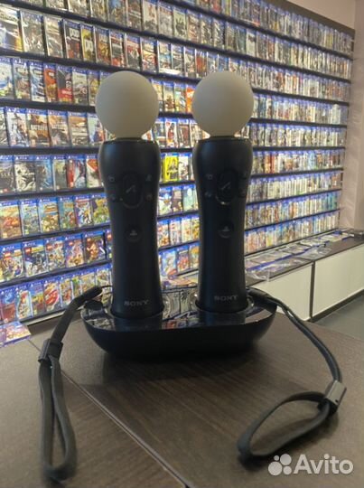 Контроллер движений PlayStation Move Twin Pack