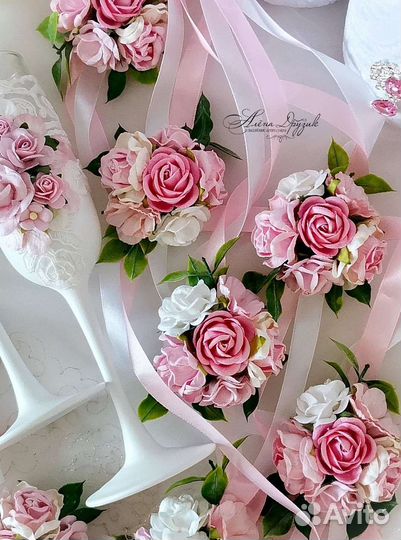 Цветочный браслет