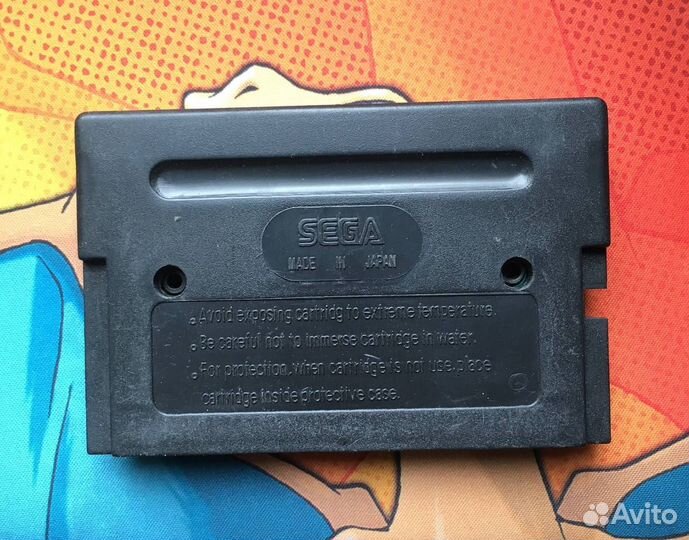 V.R. Troppers Sega Mega Drive Картридж Пиратка