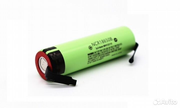 Аккумулятор Panasonic 18650 3200mAh 20A контакты