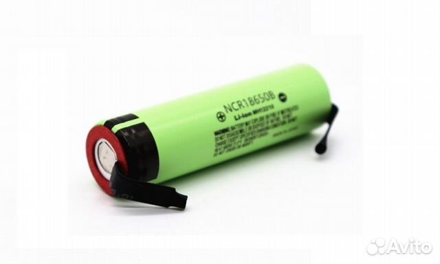 Аккумулятор Panasonic 18650 3200mAh 20A контакты