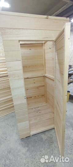 Дачный туалет деревянный