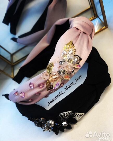 Ободки и повязки ручной работы