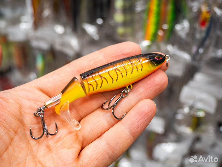 Воблеры с пропеллером в ассортименте