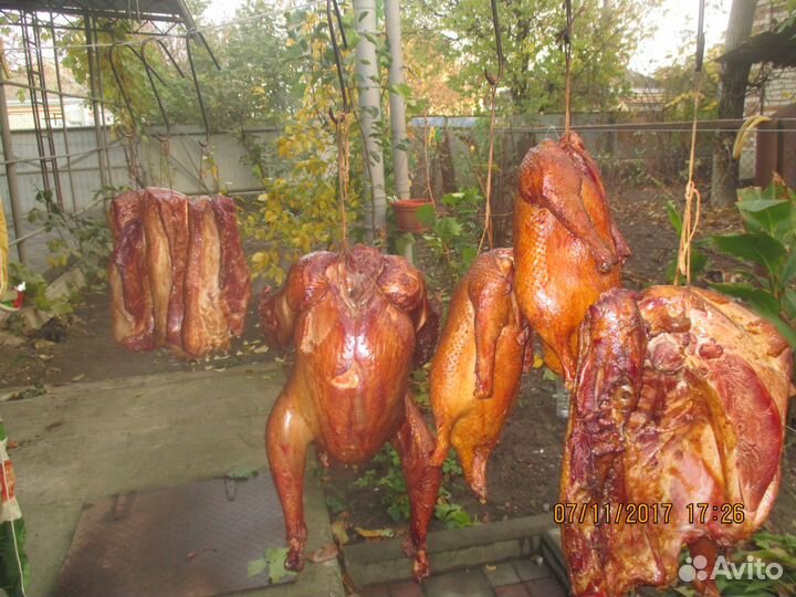 Горячее копчение
