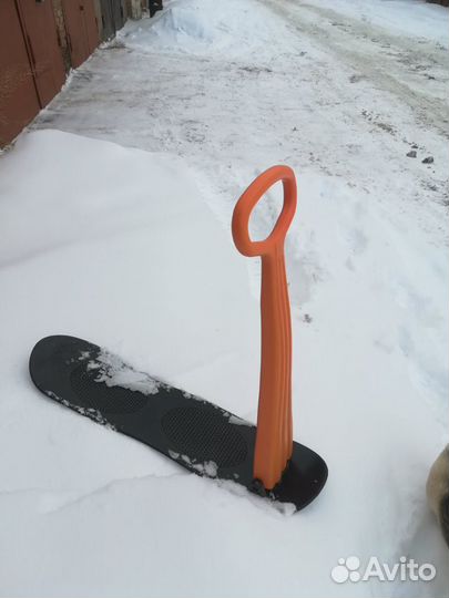 Сноуборд детский с ручкой