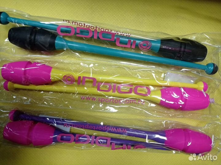 Булавы для художественной гимнастики Индиго