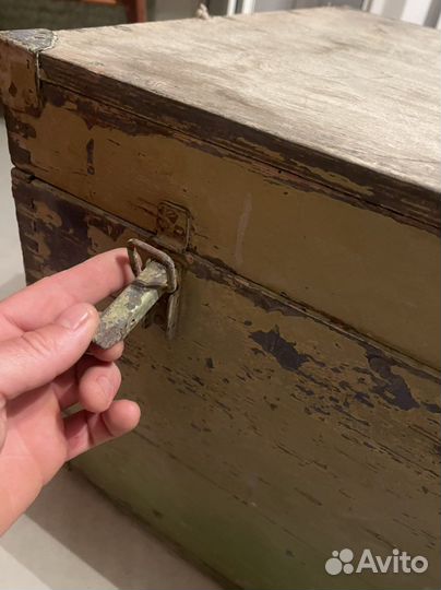 Ящик деревянный военный