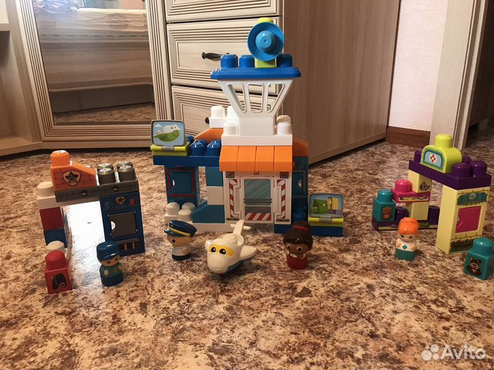 Набор конструктора mega blocks