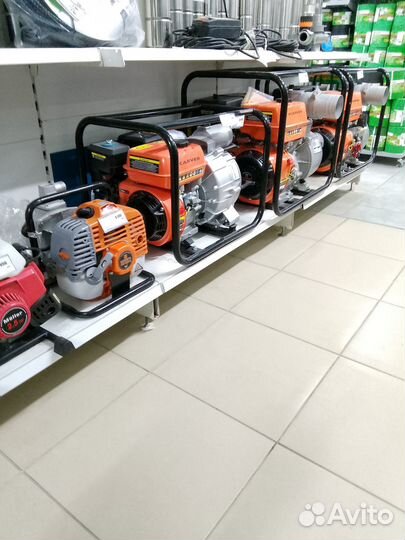 Мотопомпы для чистой и грязной воды 25,50,80,100мм