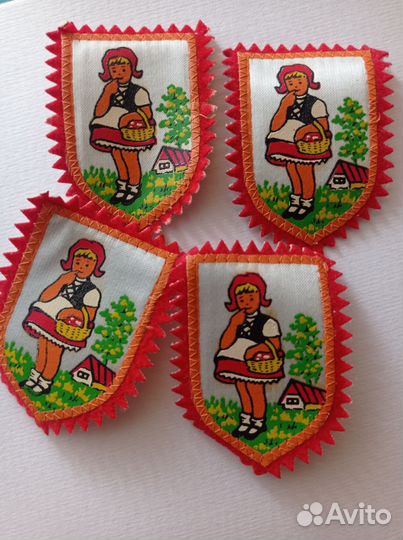 Нашивки шевроны СССР Красная шапочка