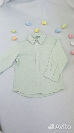 Рубашка джинсовая новая hm