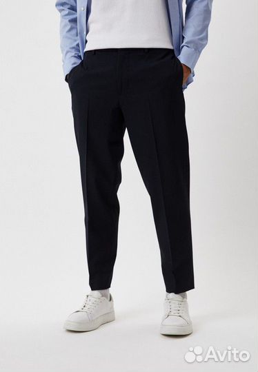 Брюки uniqlo SMART pants (blue)