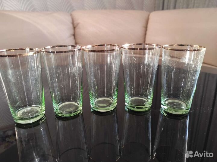 Винтажная стеклянная посуда