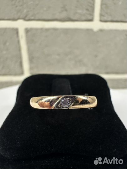 Кольцо кольцо с бриллиантом 585 пробы