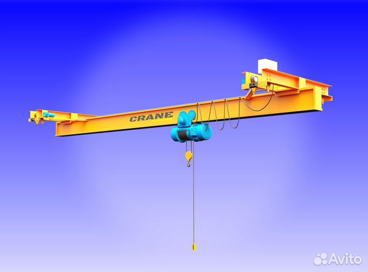 Кран балка подвесная 1т х 3м