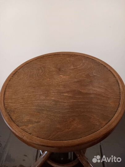 Чешский винтовой стул для фортепиано