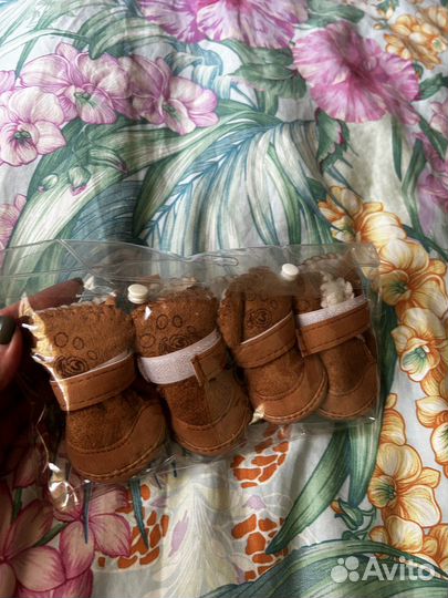 Кофточка и ботинки для собаки