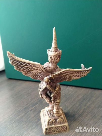 Статуэтка Апсара и колокольчик бронза