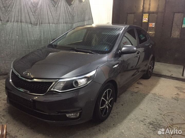 Крыло переднее левое на кио рио 3 рестайл