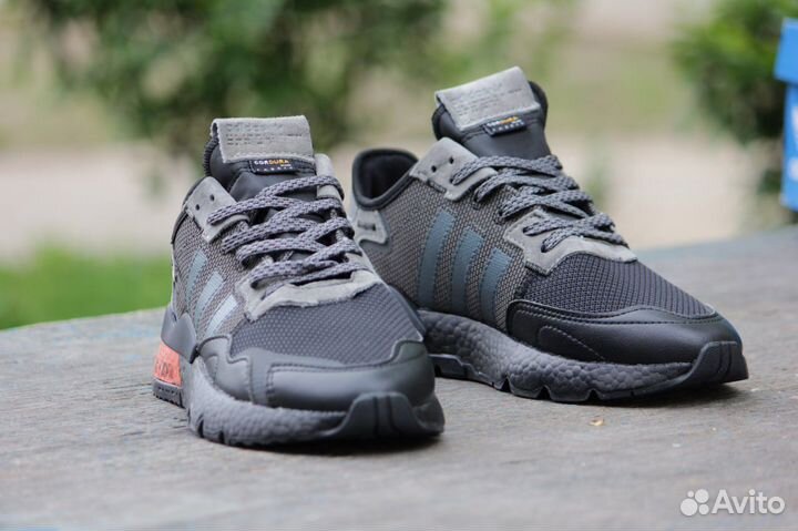 Кроссовки Adidas Nite Jogger Сером цвете 41-45