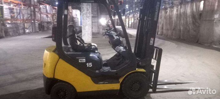 Вилочный погрузчик Komatsu FD15T-21, 2012