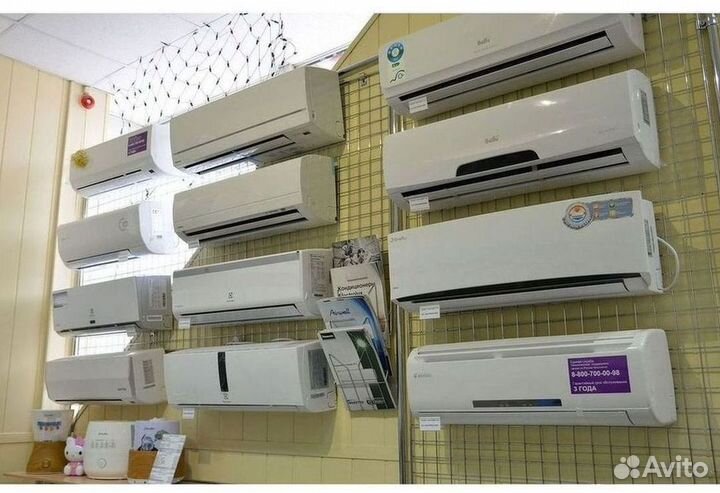 Кондиционеры с монтажом