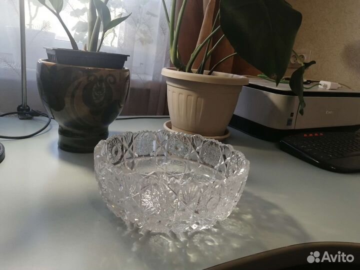 Ваза хрустальная СССР