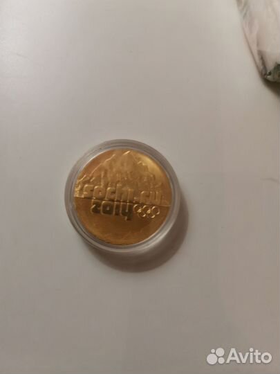 Монета Сочи 2014