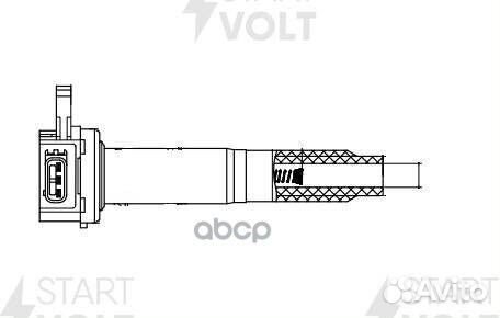 Катушка зажигания для а/м Subaru Outback (09)