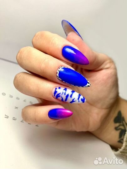 Маникюр и педикюр гель лак