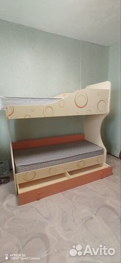 Двухъярусная кровать бу