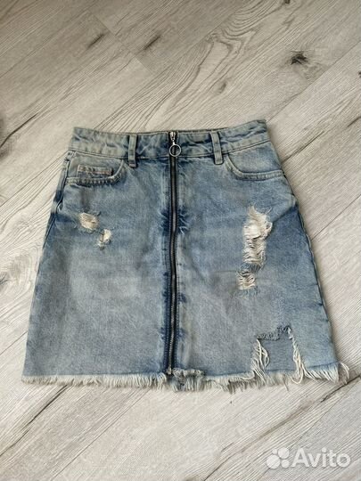Юбка джинсовая